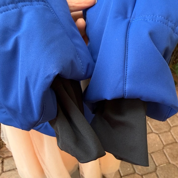 Obermeyer Tuscany II Hooded Jacket Stellar Blue Sz 16 Petite - Picture 7 of 9
